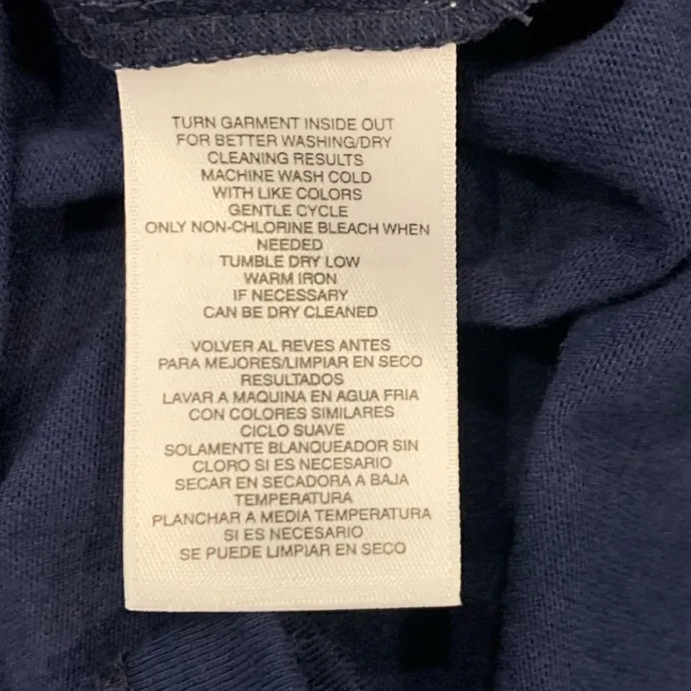 NWT Jones New York sport knit navy sleeveless tie laced V-neck dress sz 3x - Picture 11 of 13